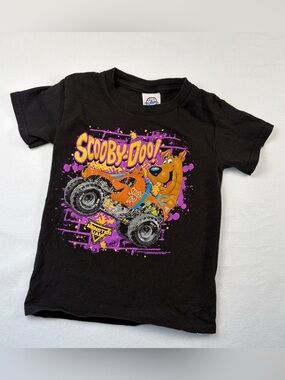Scooby-Doo Monster Jam Jeepers Youth XS Tee